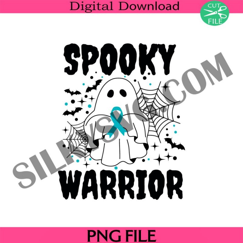 spooky-warrior-svg-ovarian-cancer-svg-cancer-ribbon-svg-halloween-cancer-svg-spooky-season-svg-cancer-awareness-svg