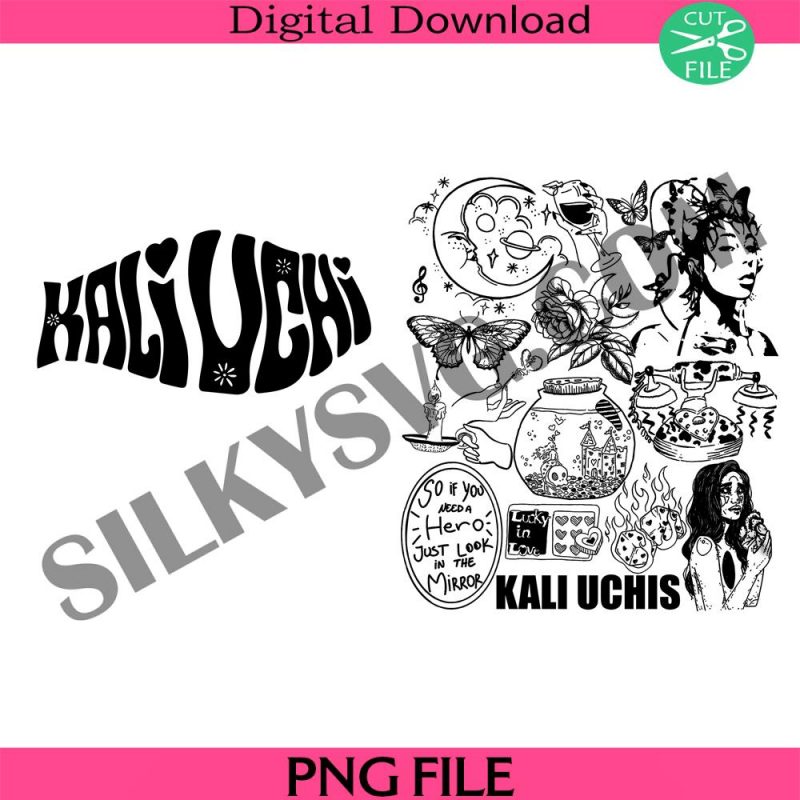 kali-uchis-doodle-art-png-2-side-vintage-red-moon-in-venus-merch-album-lyric-png-retro-kali-uchis-tour-png-kali-uchis-png