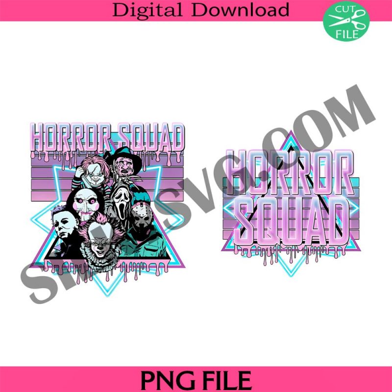 horror-squad-pocket-set-png-horror-movie-halloween-scream-jason-spooky-shirt-design-png-halloween-png-halloween-svg