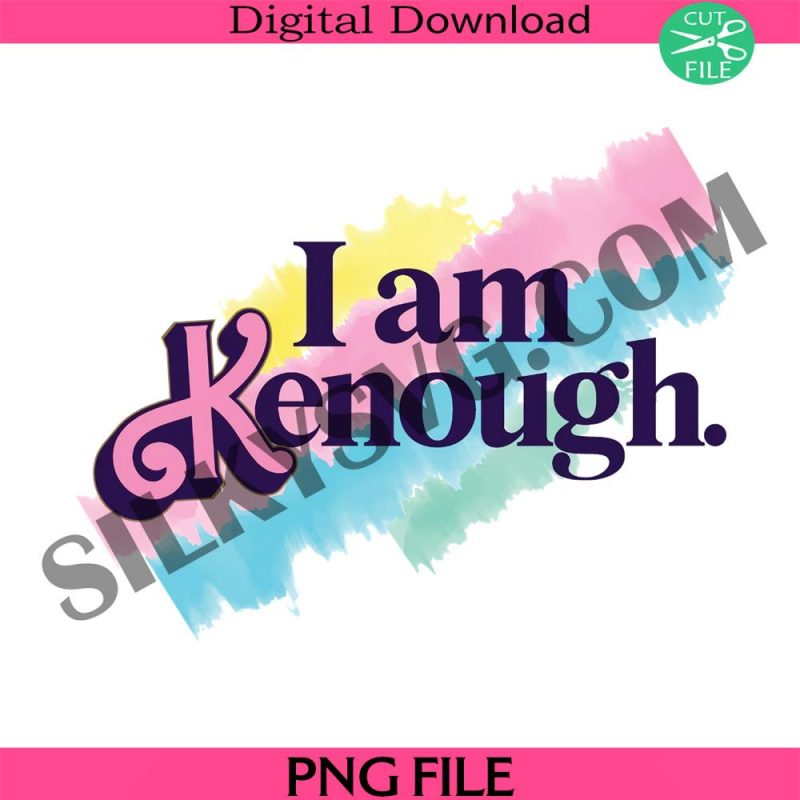 i-am-kenough-pinky-png-bundle-ken-is-enough-png-logo-babe-doll-png-kenough-png