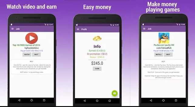 aplikasi penghasil uang Earn Money Video Apps