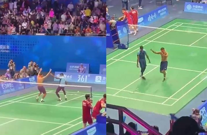 Indian Badminton Pair