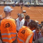Climate change protesters disrupt Italian Open matches