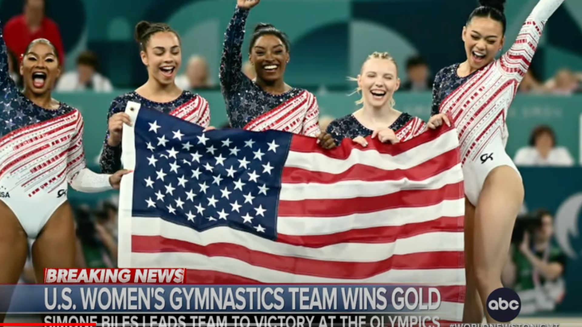 Simone Biles and US women gymnasts