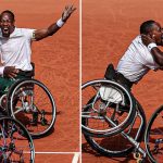 Sithole and Ramphadi win the first wheelchair tennis medal for South Africa at the Paralympics