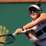 Bianca Andreescu of Canada exits the Billie Jean King Cup Finals