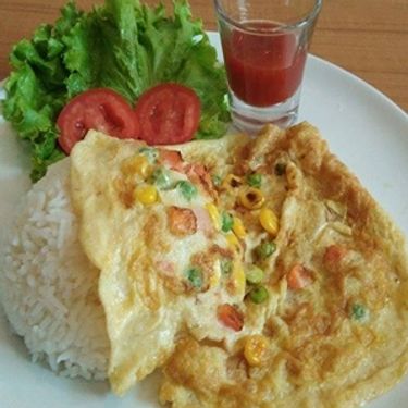 ข้าวไข่จียวหมูสับ(Minced pork omelet)