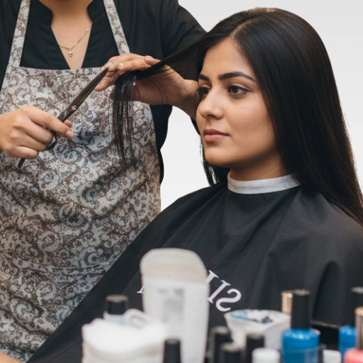 Hair Cut (Female) | Top Stylist – service offered by Business in Dinnur