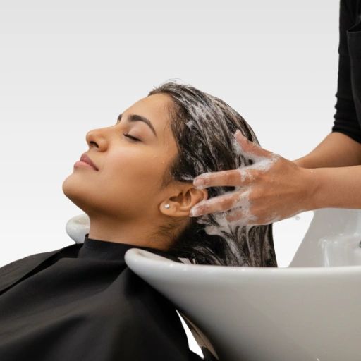 Hair wash – service offered by Business in Madurai