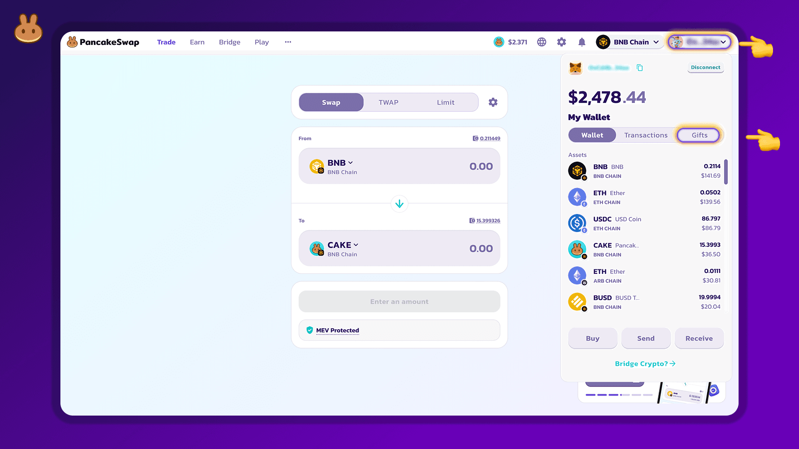 How to Send and Claim Pancake Gifts — A Complete Guide | PancakeSwap