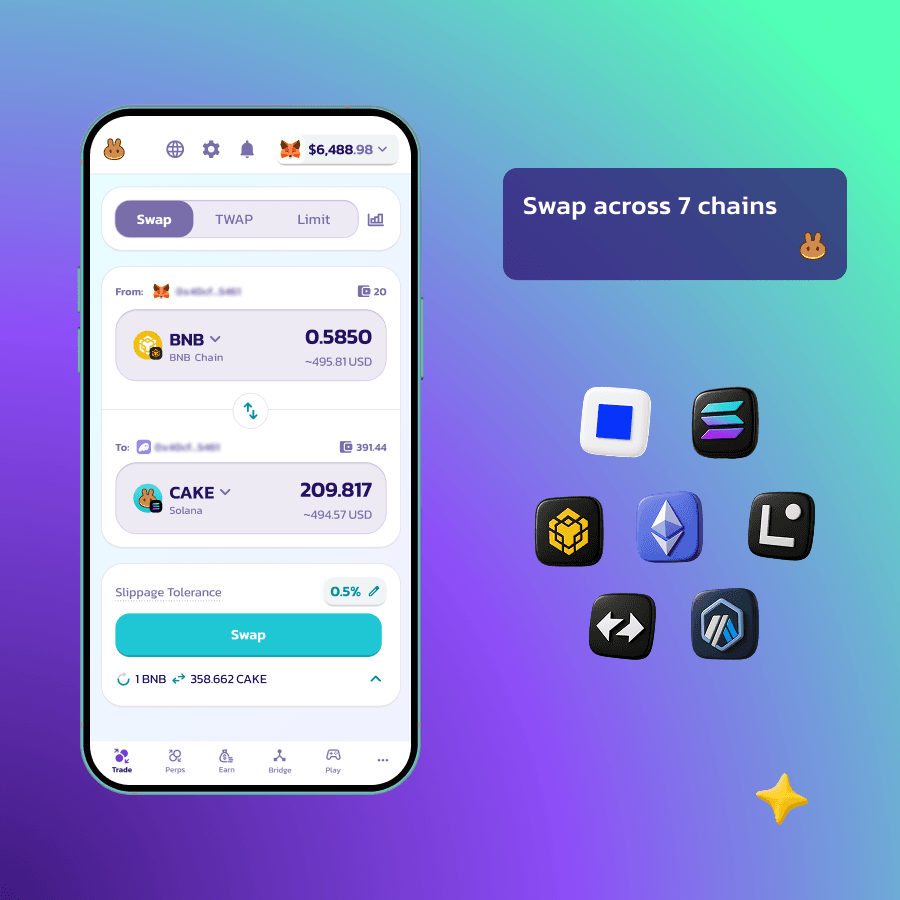 Step-by-Step Guide: Solana Crosschain Swap on PancakeSwap | PancakeSwap