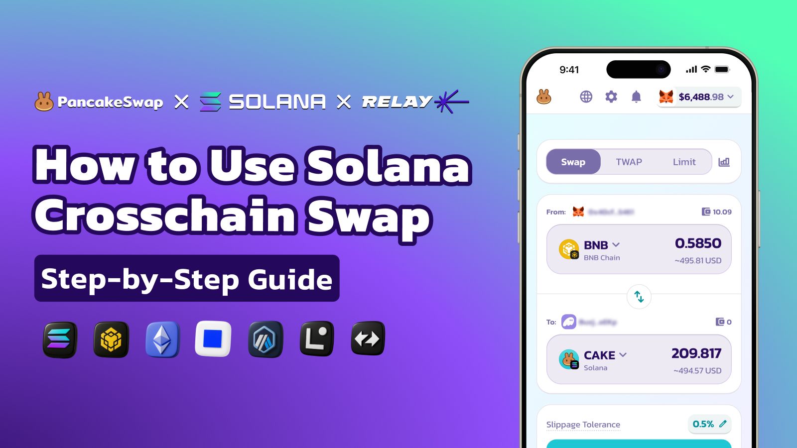 Step-by-Step Guide: Solana Crosschain Swap on PancakeSwap | PancakeSwap