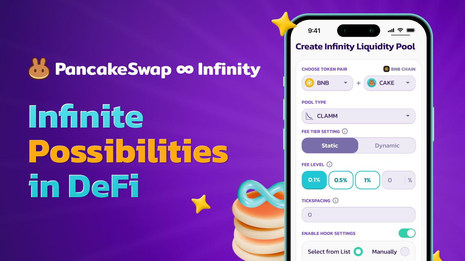PancakeSwap Infinity is Now Live! (Formerly PancakeSwap v4) | PancakeSwap