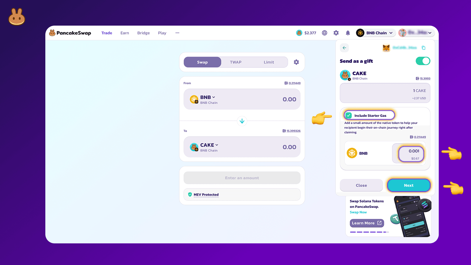 How to Send and Claim Pancake Gifts — A Complete Guide | PancakeSwap
