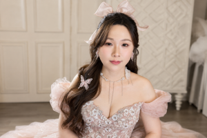 甜美單眼皮新娘/中部新秘