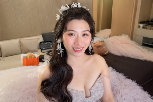 台中新秘婚禮造型甜美新娘