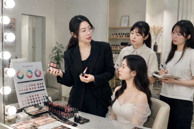 色彩分析結合彩妝造型課程進修