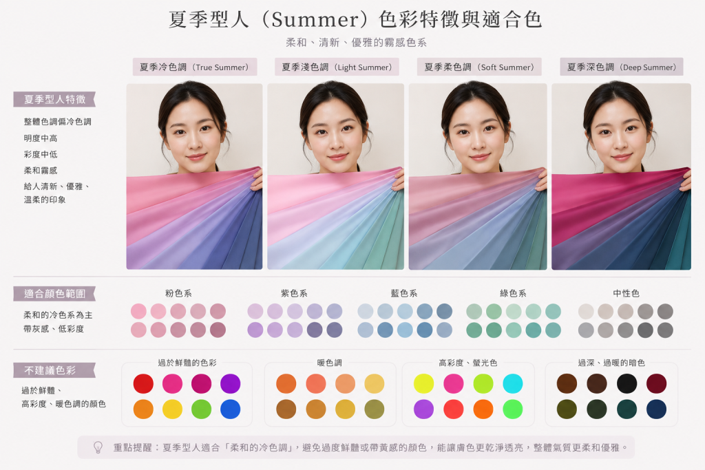 素人改造/台中化妝/色彩分析