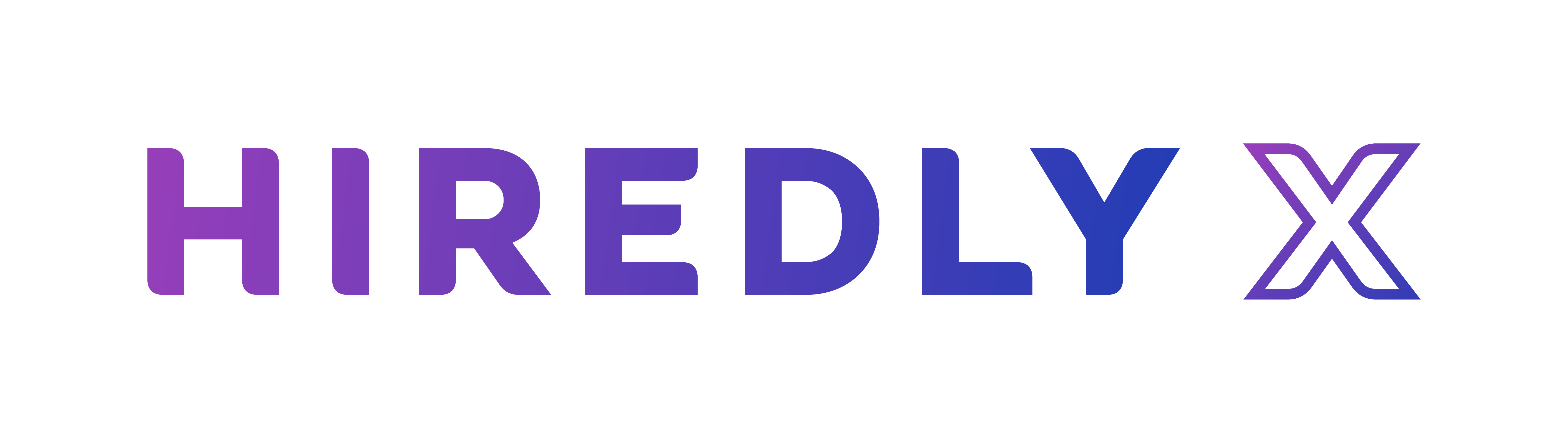 Hiredly X logo