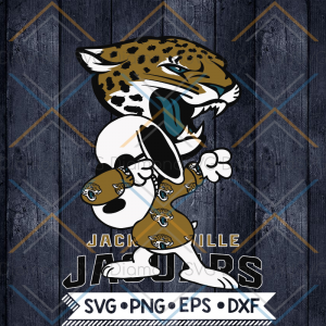 Jacksonville Jaguars Snoopy Dabbing Svg, NFL Svg, Football Svg,