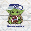Baby Yoda Star Wars, Seattle Seahawks Svg, NFL Svg, Football Svg, Cricut File, Svg