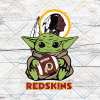 Baby Yoda Star Wars, Washington Redskins Svg, NFL Svg, Football Svg, Cricut File, Svg