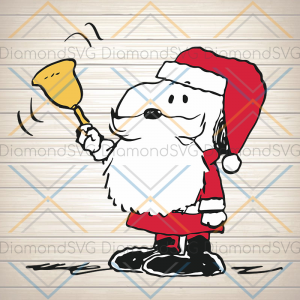 Snoopy Santa Claus Svg, Snoopy Santa Claus Christmas svg Digital