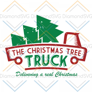 The Christmas Tree Truck svg, Xmas Digital Download