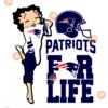 Patriots for life betty boop svg SP230519