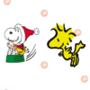 Woodstock and snoopy xmas svg CM29072020