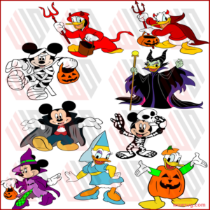 disney halloween svg, Cartoon Svg, Cartoon Characters Svg, Cartoon