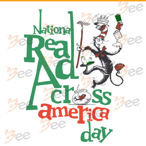 National Read Across America Day Svg, Dr Seuss Svg, Read Cross