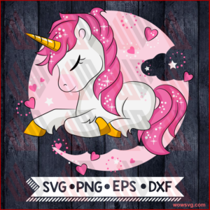 Pink Unicorn Magic svg, Cricut, Silhouette Cut File, SVG DXF EPS