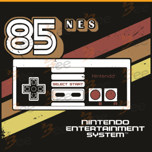 85 NES svg, Nintendo entertainment system svg, 85 NES svg, Stripe 85