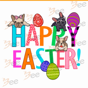 Dog Happy Easter Day Svg, Easter Svg, Happy Easter Svg, Pit Bull Svg,