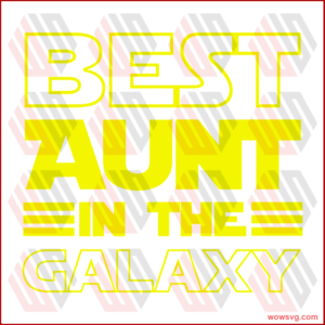 Best Auntie In The World svg, Family Svg, Family Quotes Svg, Family