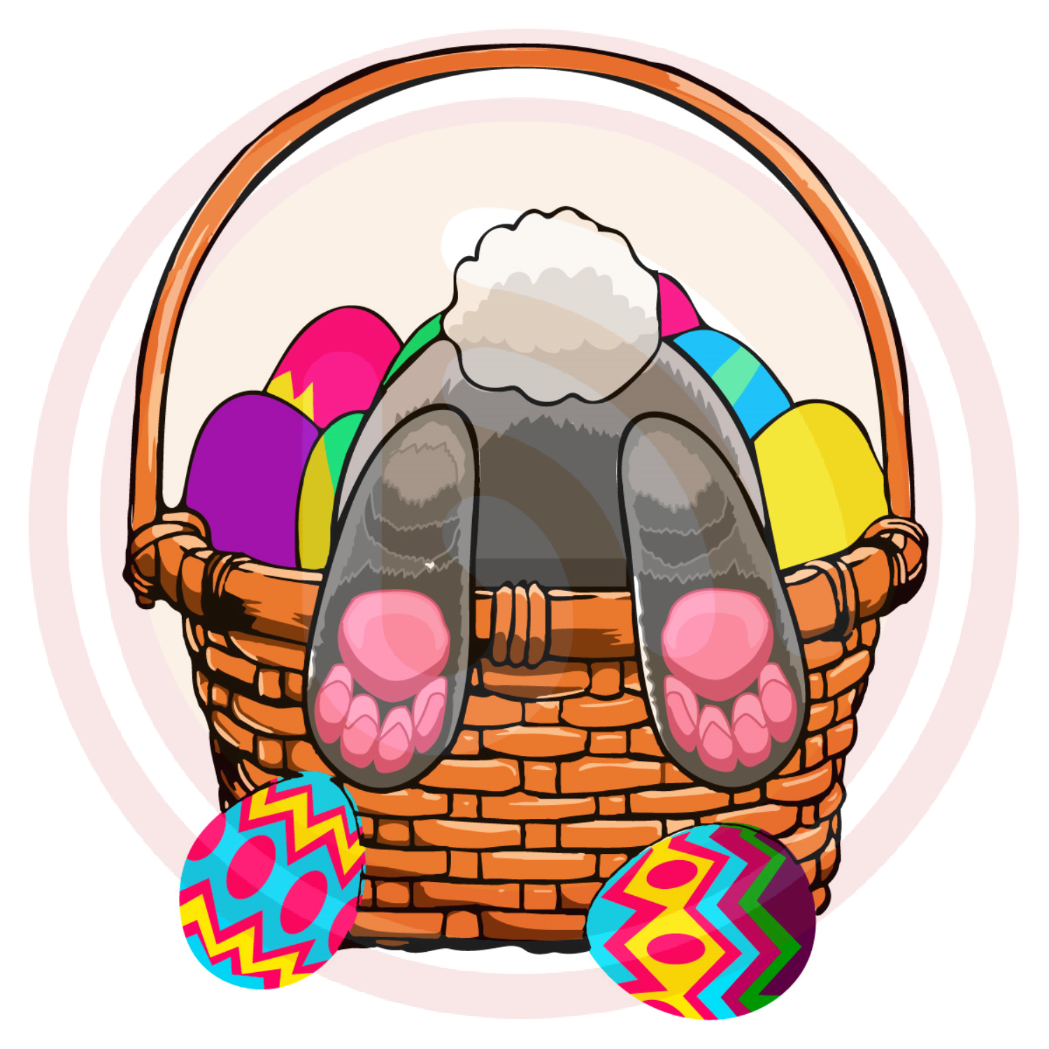 Easter Bunny Svg EAS210301LH5