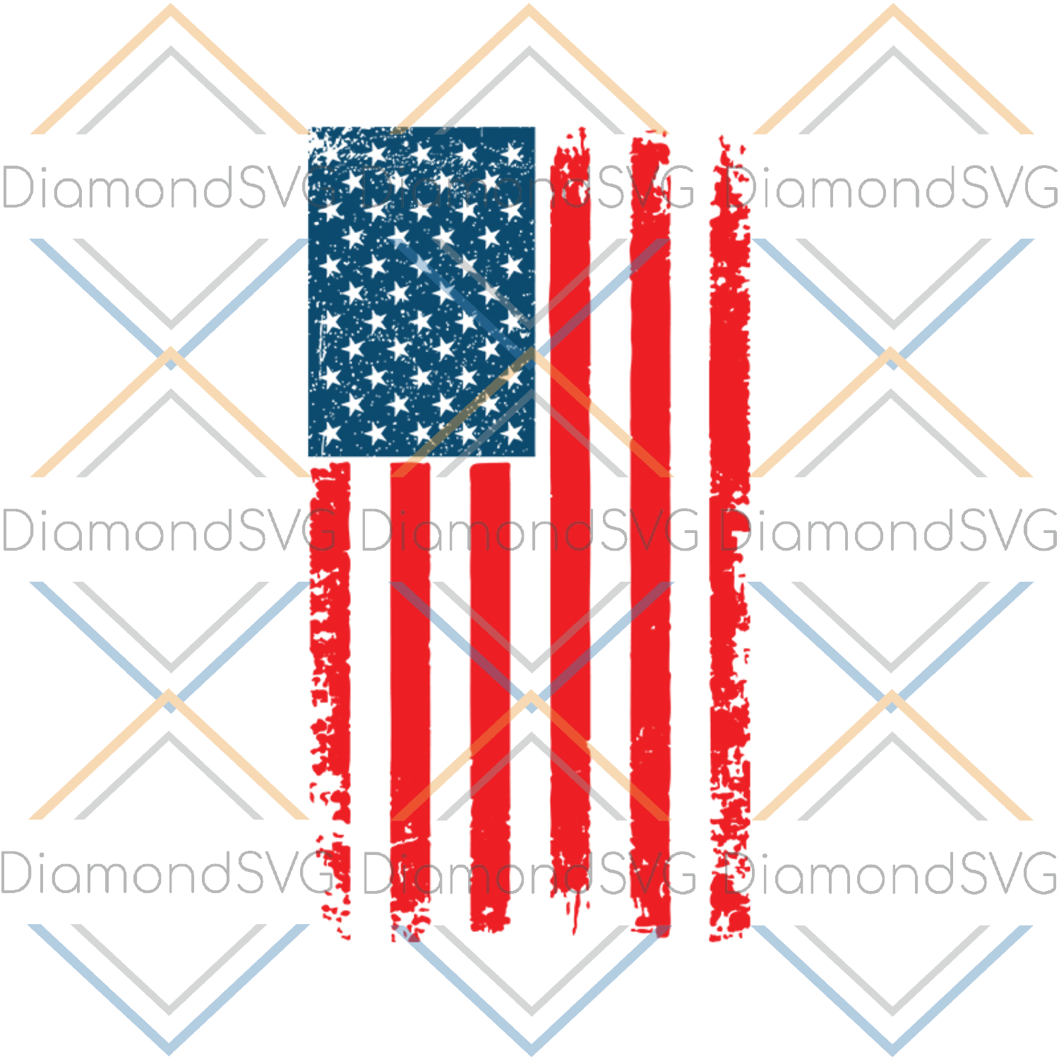 American Flag with Cross Svg, USA Flag svg, Distressed American Flag