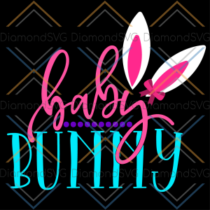 Baby Bunny Svg, Easter Day Svg, Easter Svg, Happy Easter Svg, Baby