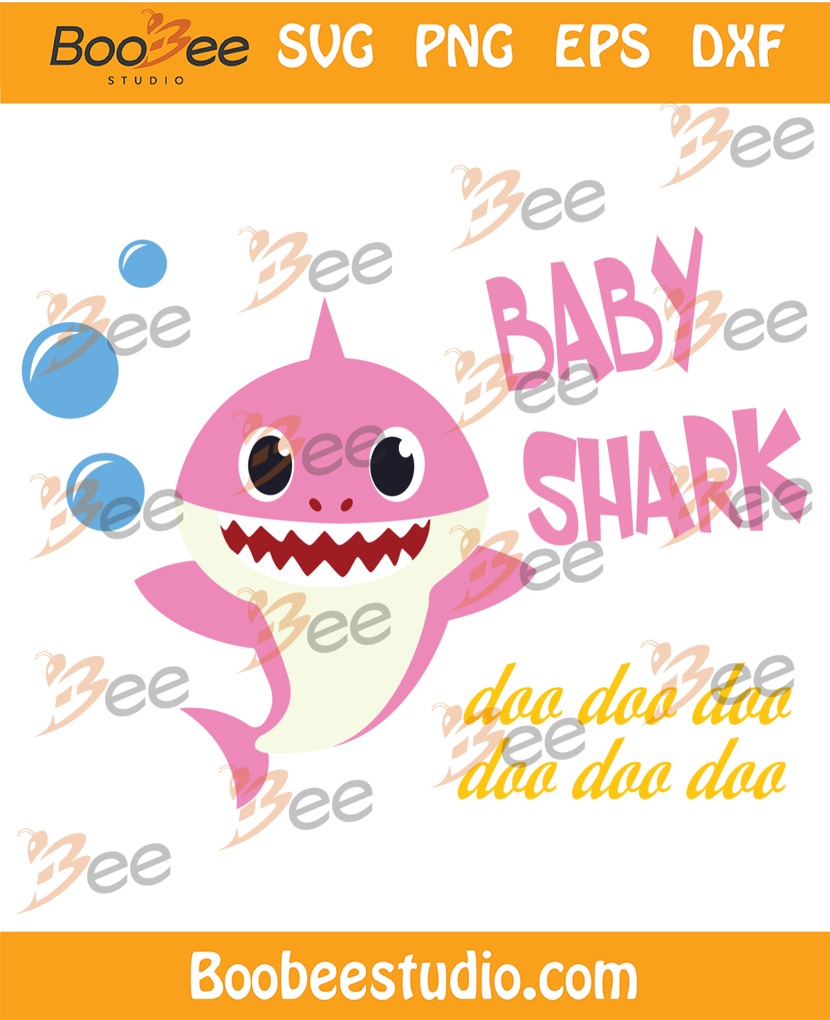 Baby Shark Doo Doo Doo Svg Trending Svg Baby Shark Svg Kid Song Boobeestudio