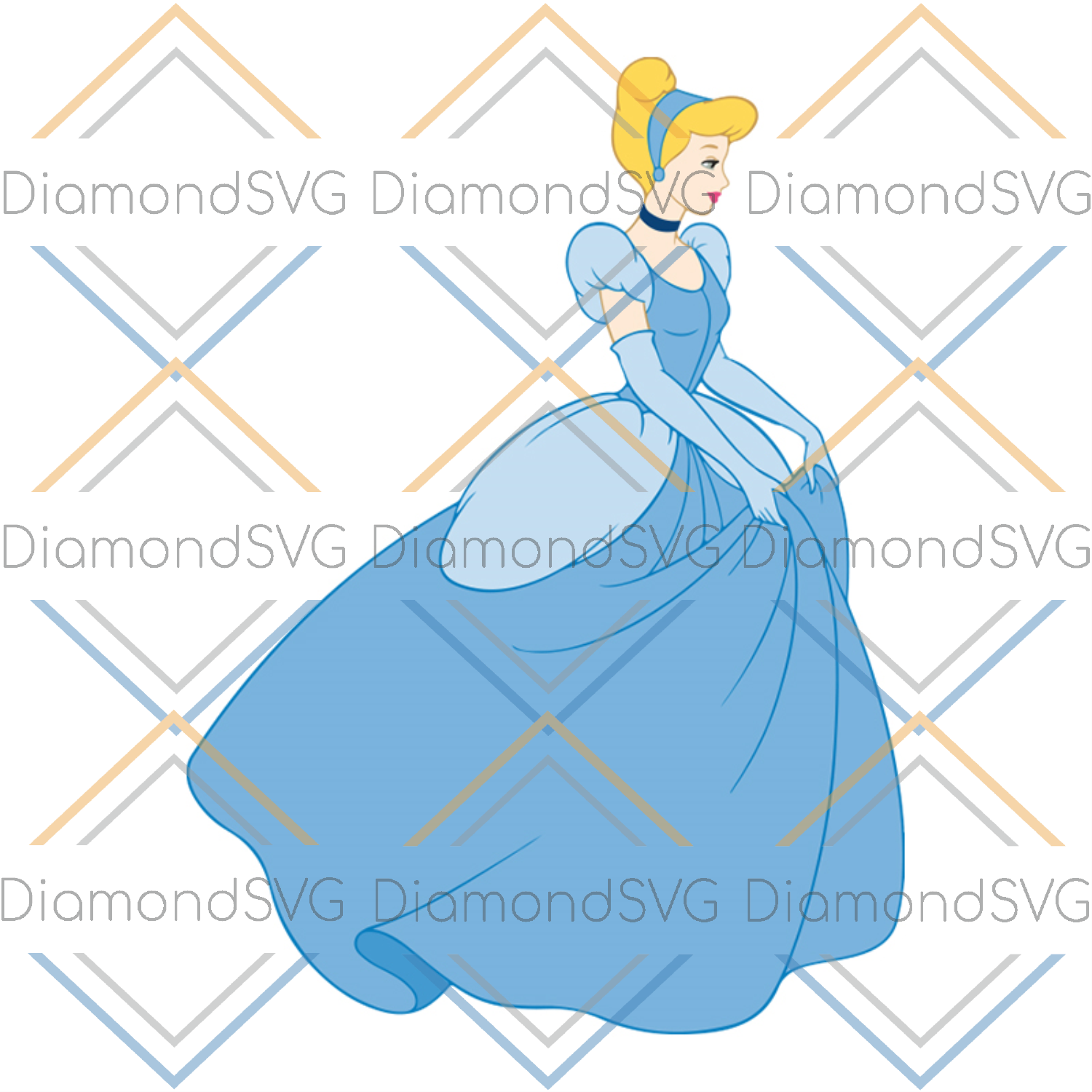 Cinderella (Disney character) svg, Disney Svg, Disneyland Svg, Disney
