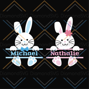 Easter bunny names svg, easter svg, rabbit svg, bunny rabbit svg,