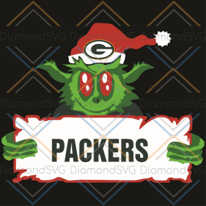 Grinch Green Bay Packers Svg, Sport Svg, Grinch Svg, Packers Svg,