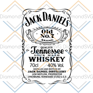 Jack daniels, Files For Silhouette, Files For Cricut, SVG, DXF, EPS,