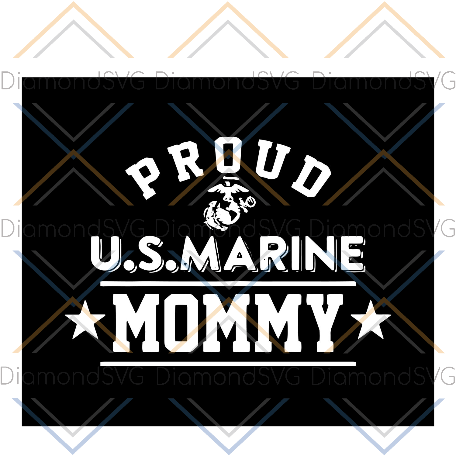 Proud U.S Marine Mommy Svg, Marine Mommy Decal, Mommy Svg, Marine