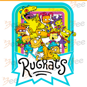 Rugrats Svg, Trending Svg, Nickelodeon Svg, Rugrats Friends Svg, Neon