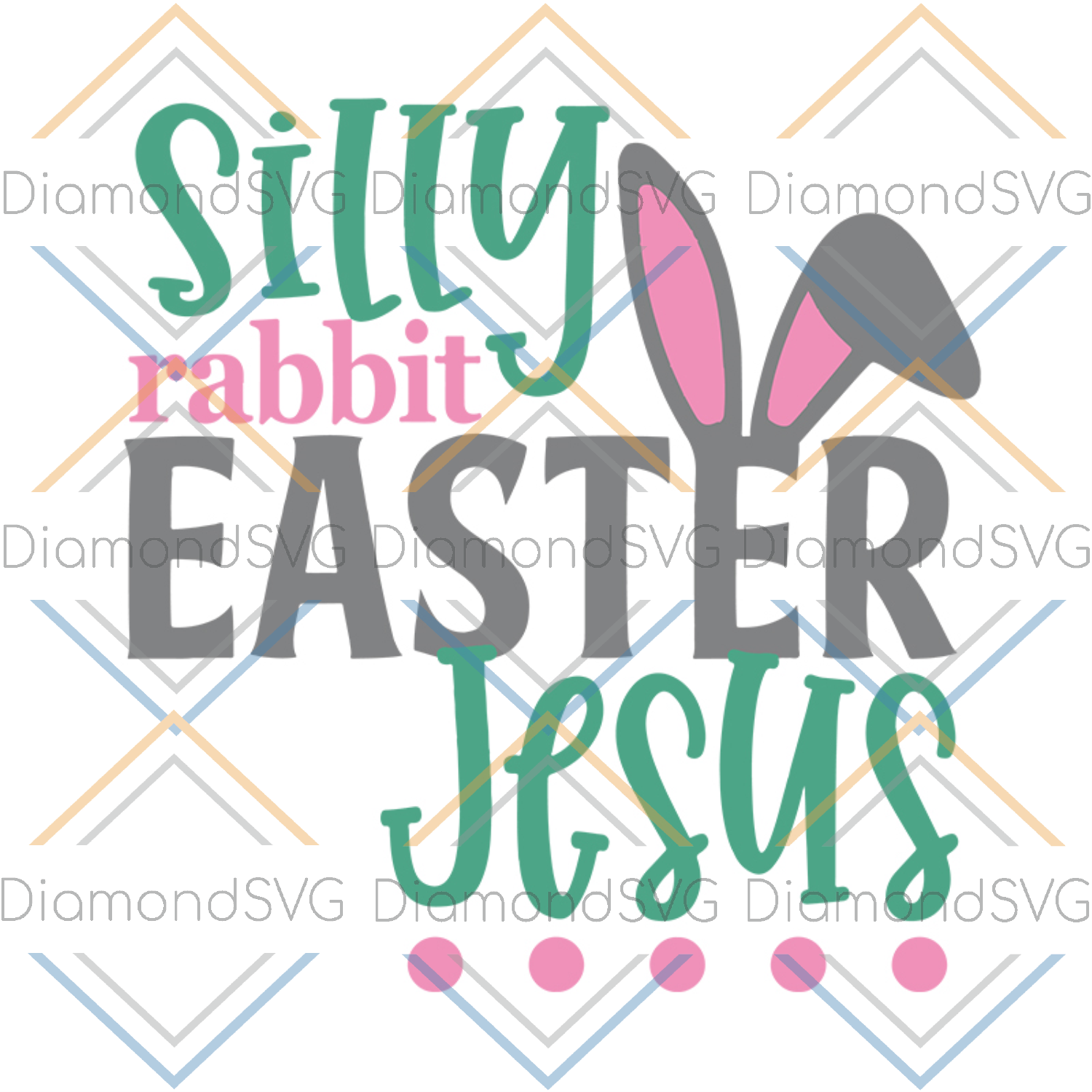 Silly rabbit easter jesus svg, easter svg, trending svg, rabbit svg,