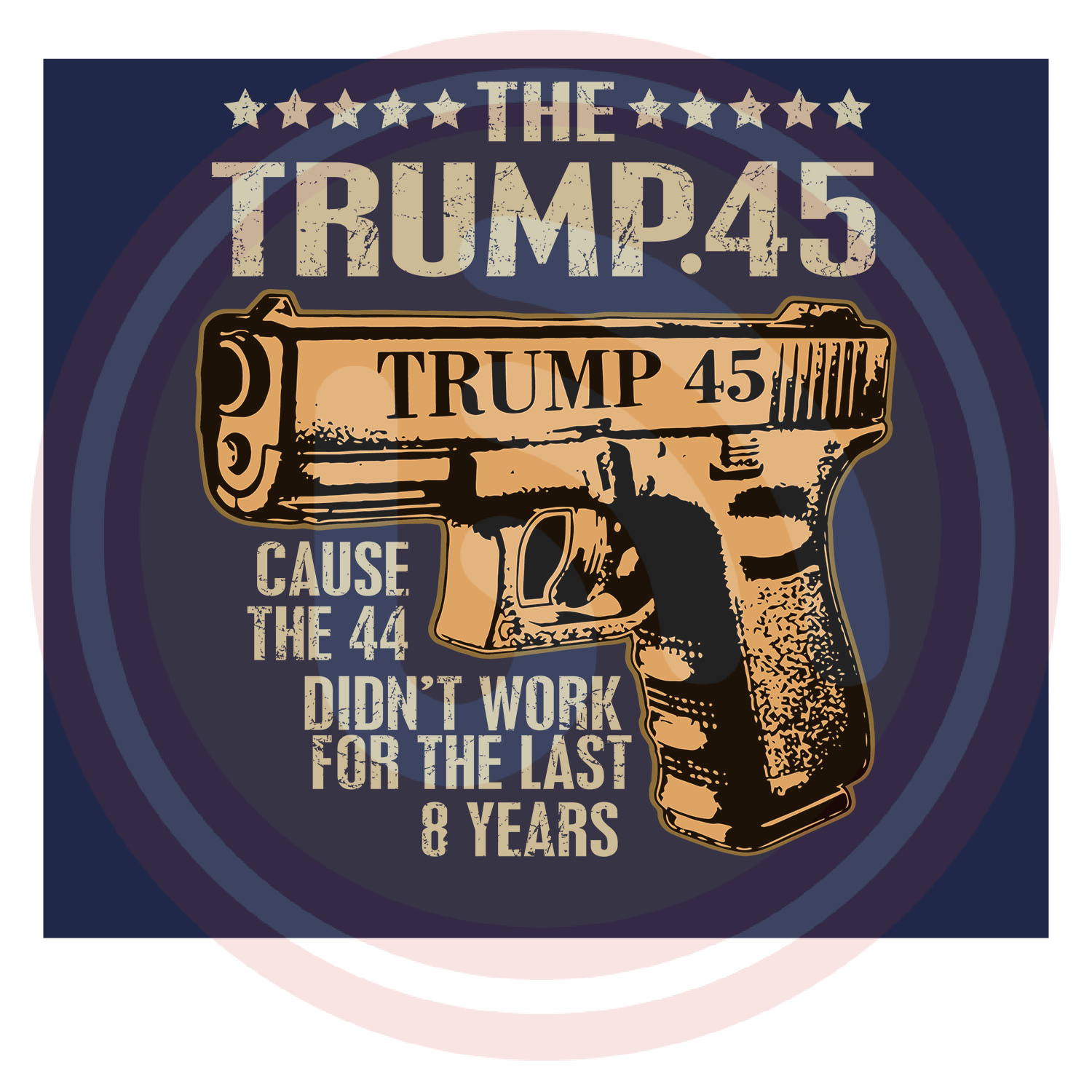 Trump greater than gun rights nd amendment usa svg in