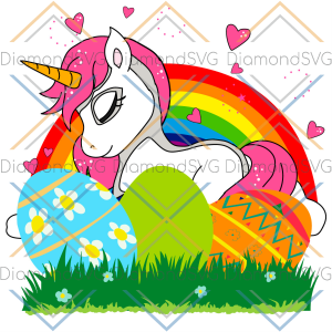 Unicorn Easter Eggs Idea Cute Gifts Svg, Easter Day Svg, Easter