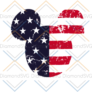 4th of july mickey icon svg, independence day svg, 4th of july svg,